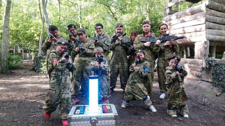 Outdoor Laser Tag Birmingham West Midlands NPF