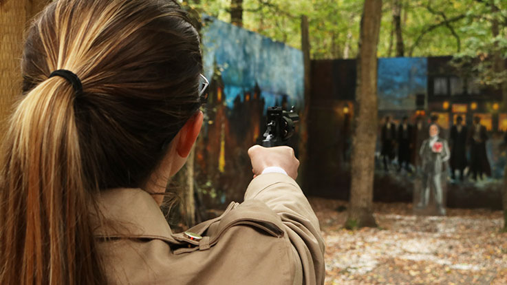 hen party pistol shooting